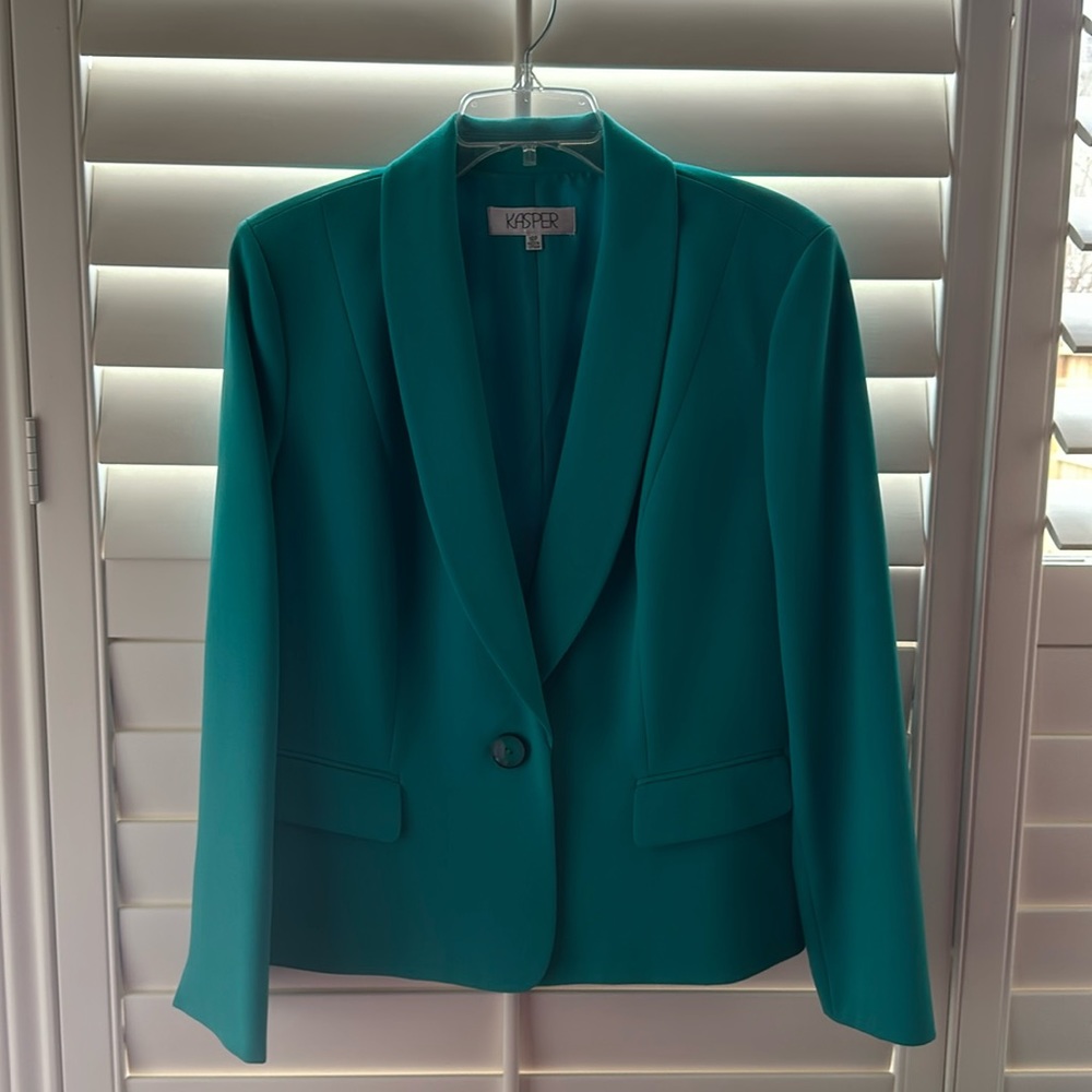 - Kasper Teal Jacket